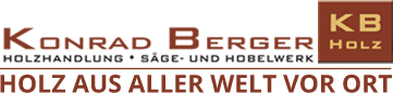 Konrad Berger — Holzhandlung – Säge- und Hobelwerk